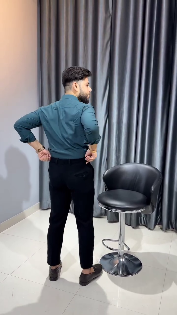 Premium Slim Fit Embellished Casual Shirt