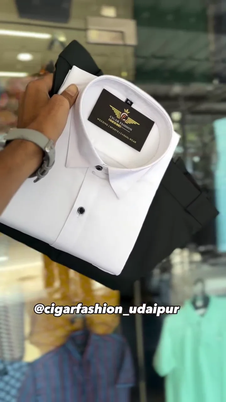 Men Solid Casual Black Shirt