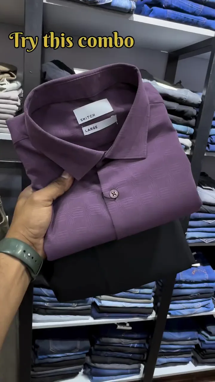 Tailored Fit Cotton Twill Shirt