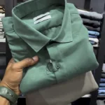 Tailored Fit Cotton Twill Shirt