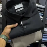 Tailored Fit Cotton Twill Shirt